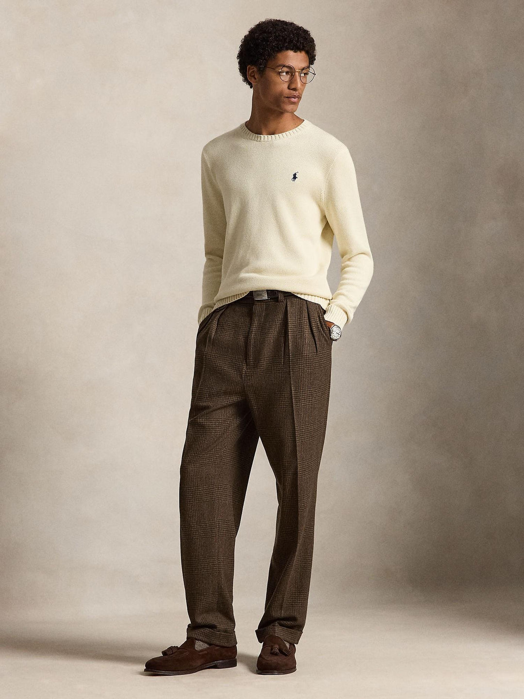 Cotton Crewneck Sweater