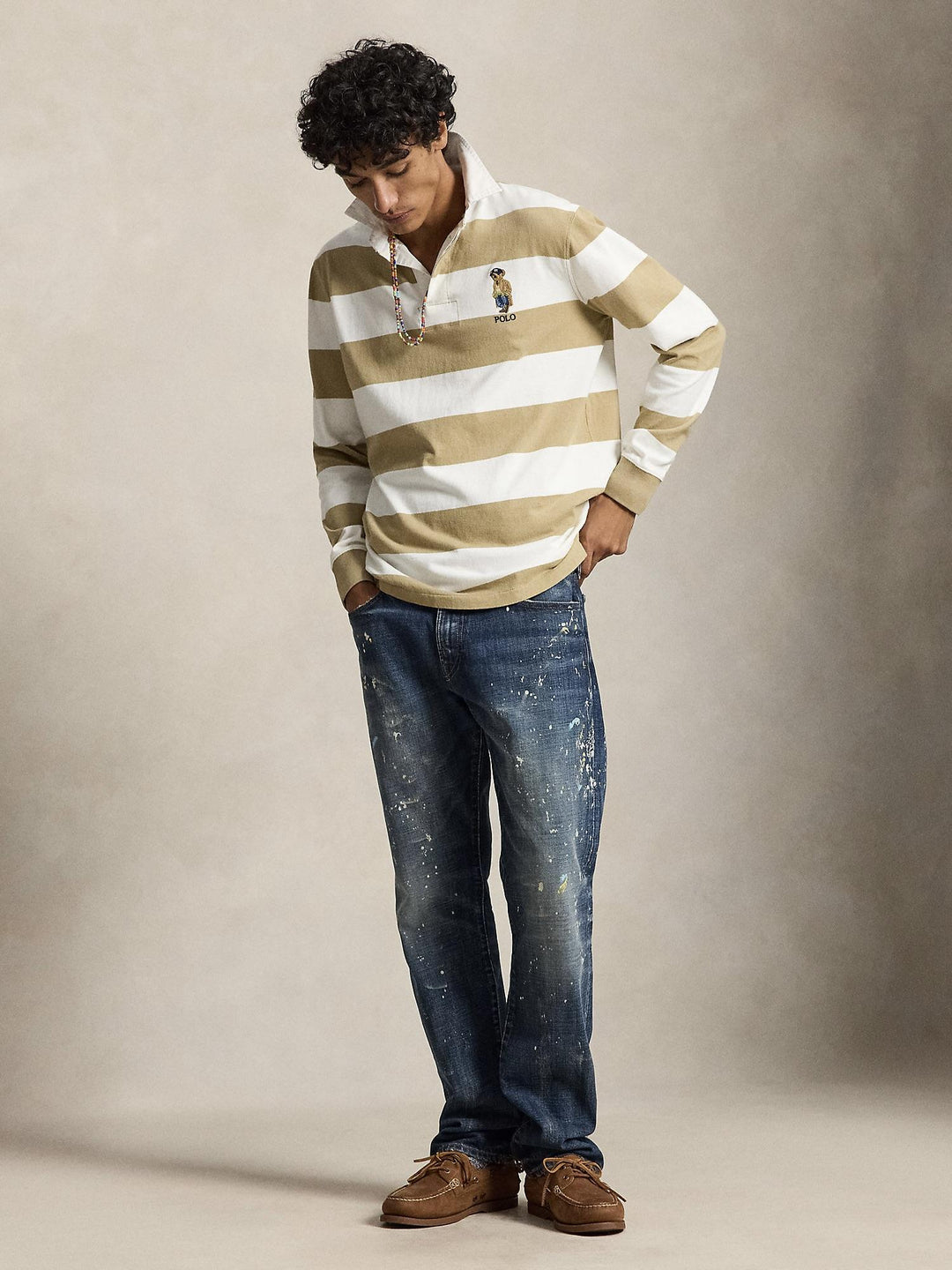 Classic Fit Polo Bear Rugby Shirt