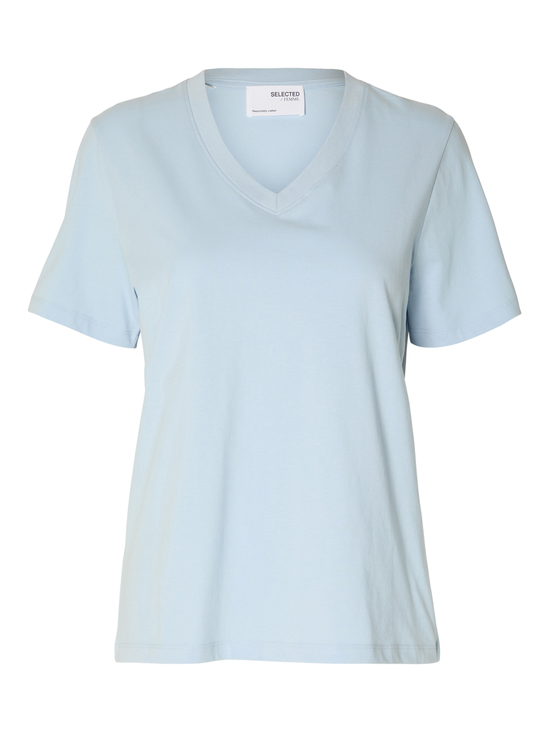 Slwessential Ss V-Neck Tee Noos