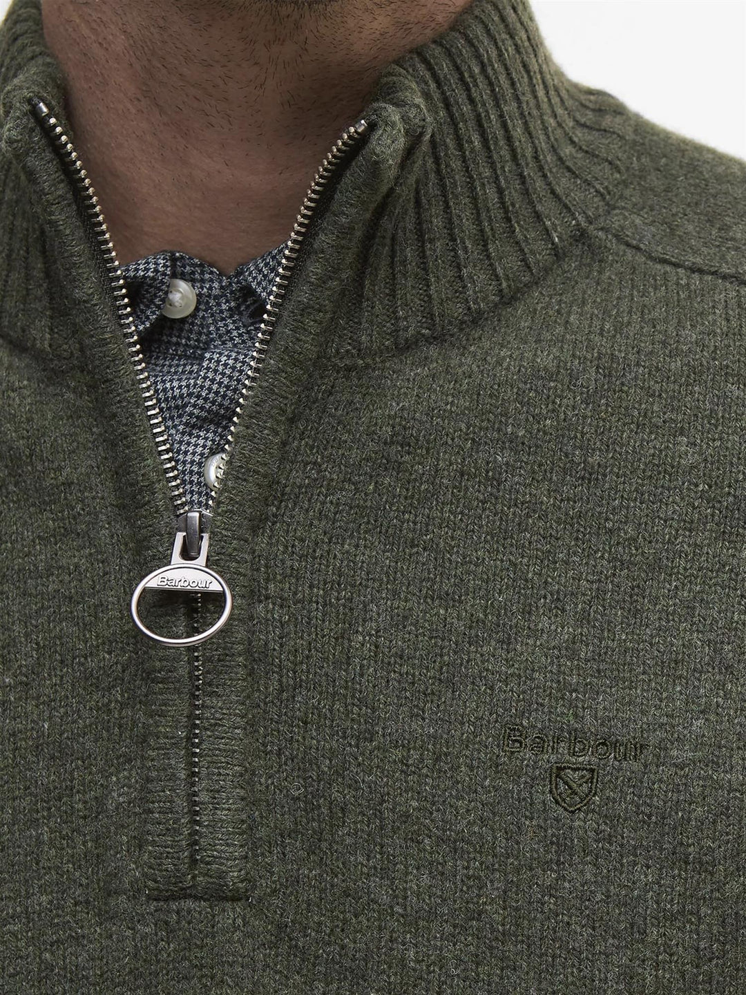 Grangetown Half Zip Knitted Jumper