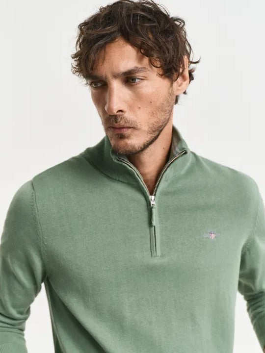 Classic Cotton Half Zip