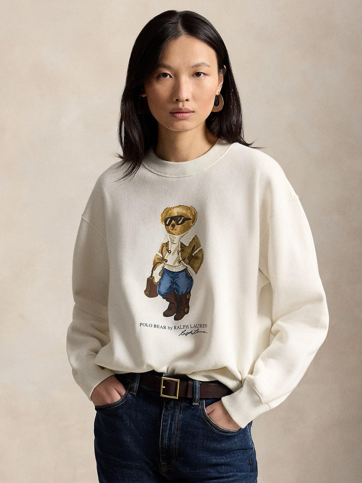 Winter Polo Bear Fleece Crewneck