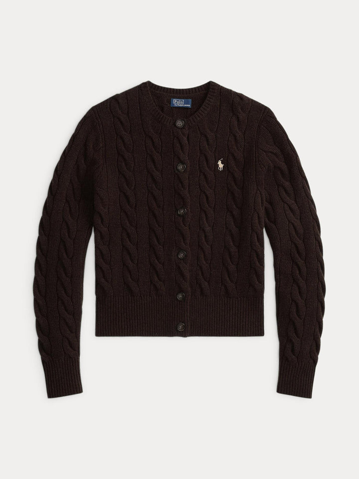 Wool cashmere cardigan
