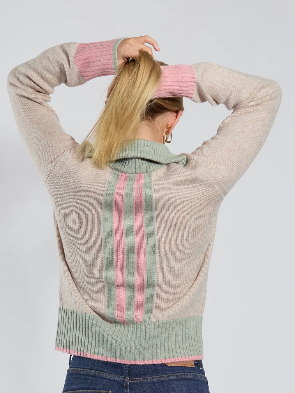 Contrast Cardigan