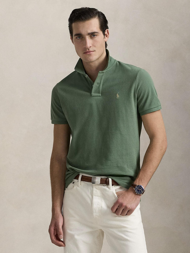 Custom slim fit mesh piqué