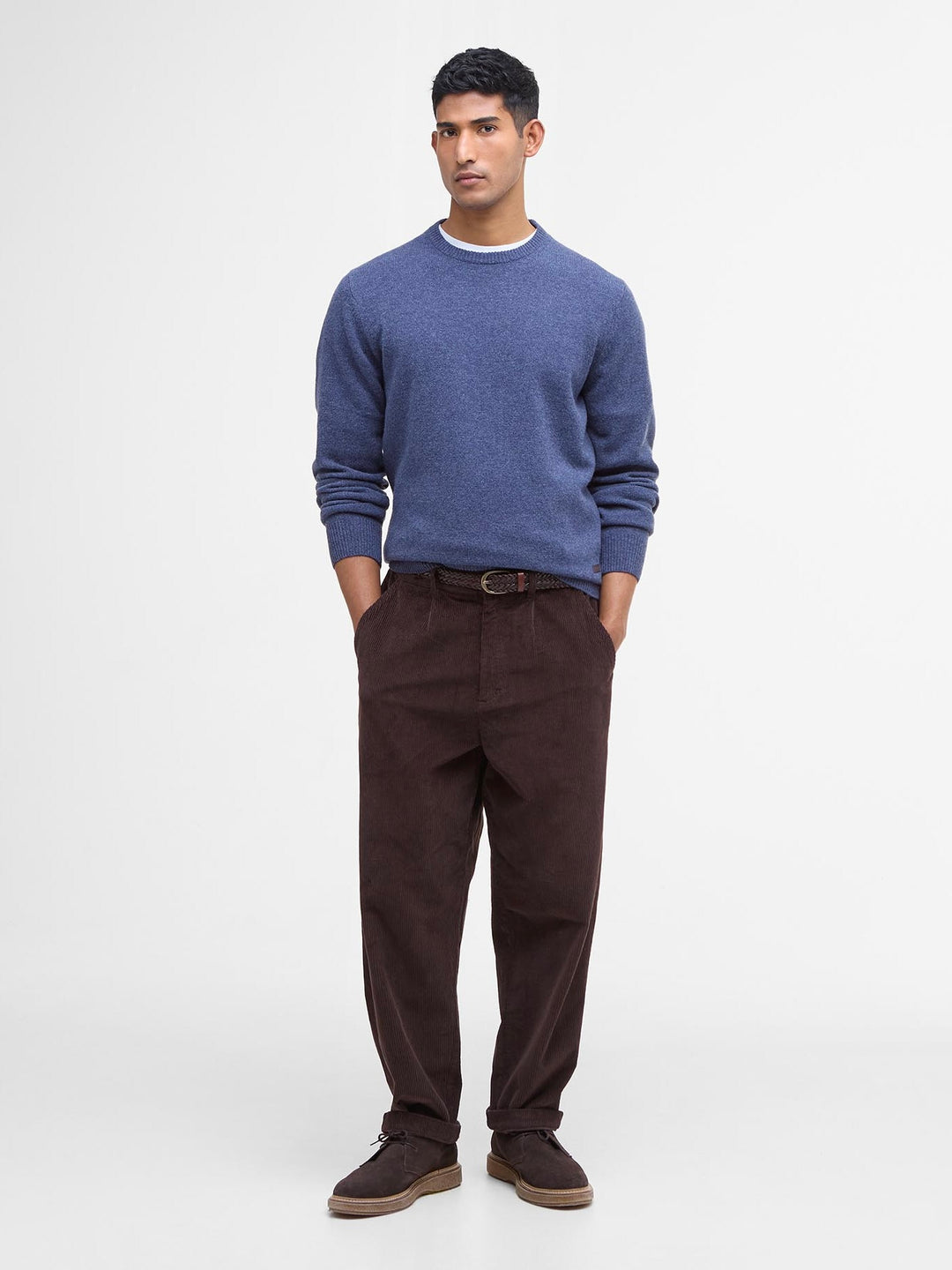 Essential Patch Crew Neck Sweater