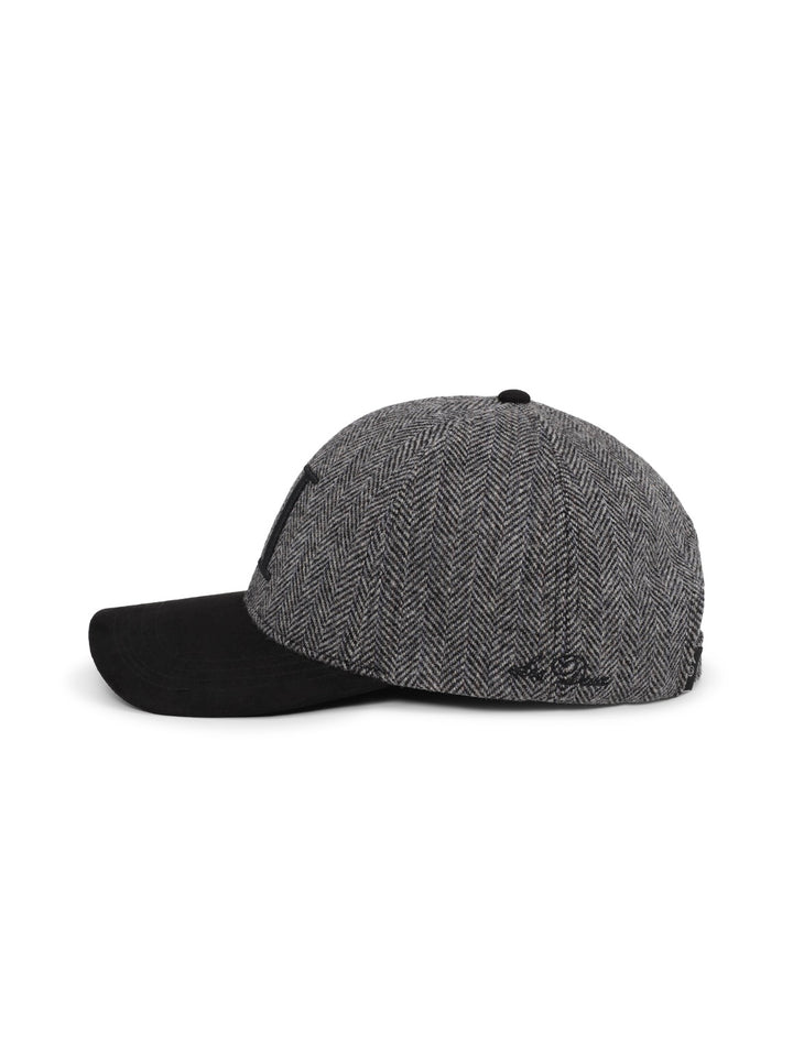 Core Herringbone Suede Baseball Cap