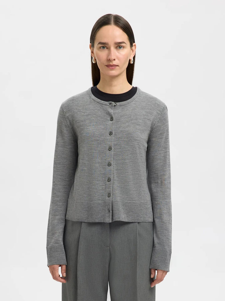 SLFThea LS Knit cardigan