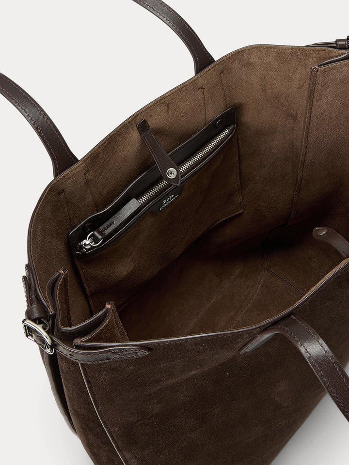 Bellport suede tote