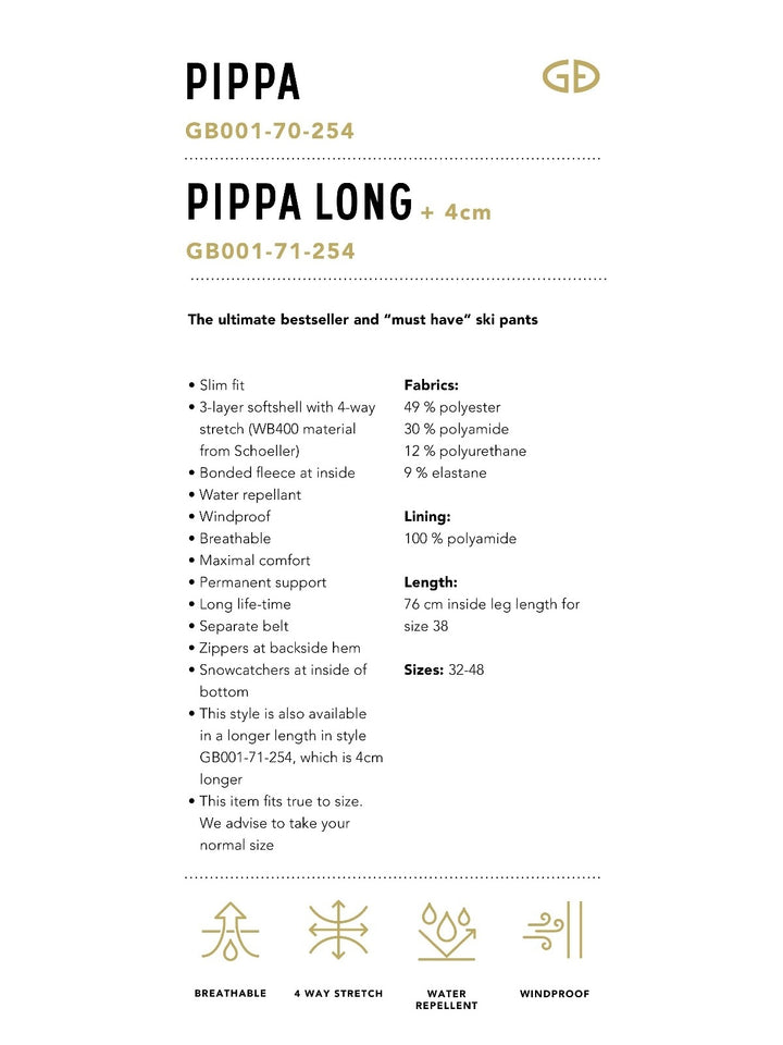 Pippa long ski pants