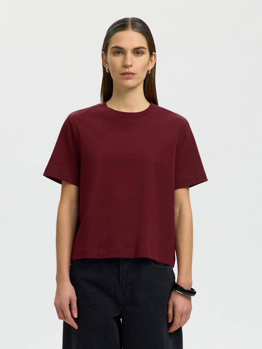 Slwessential Ss Boxy Tee