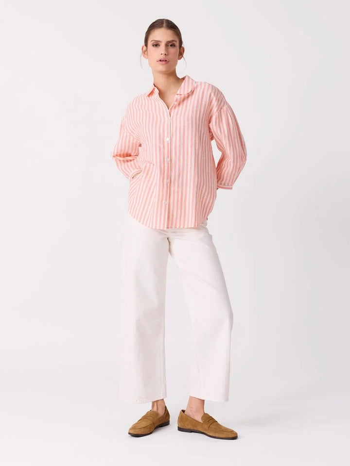 Brith Stripet Bluse