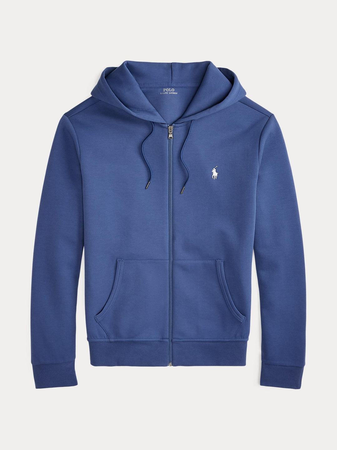 Double knit full zip hoodie