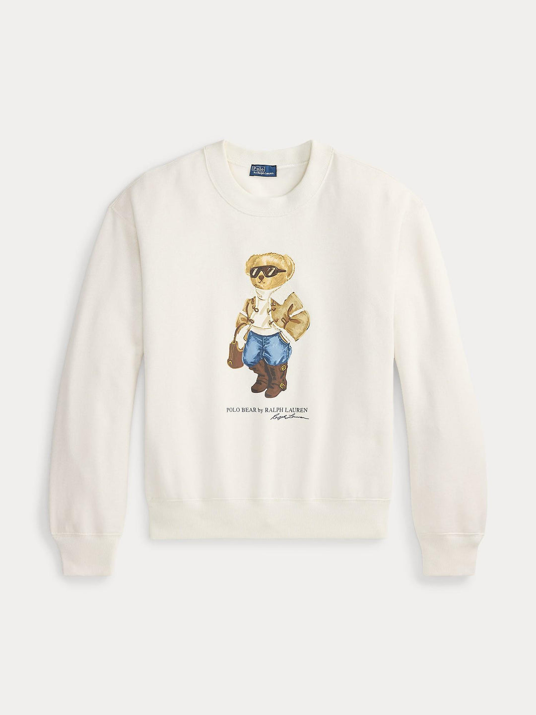 Winter Polo Bear Fleece Crewneck
