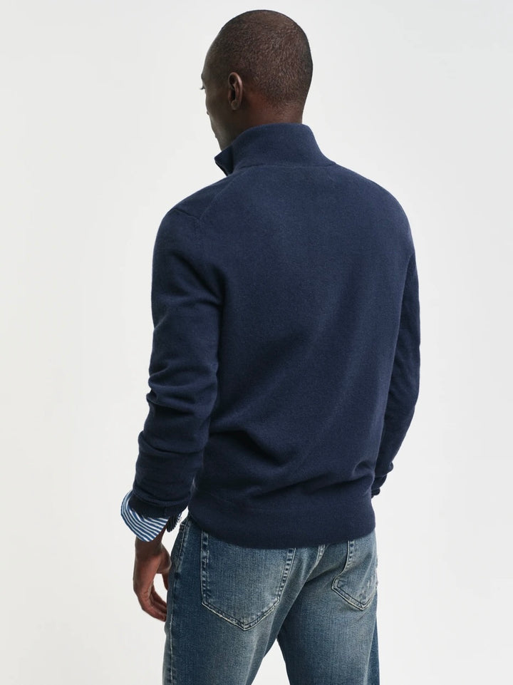 Extrafine Lambswool Half Zip