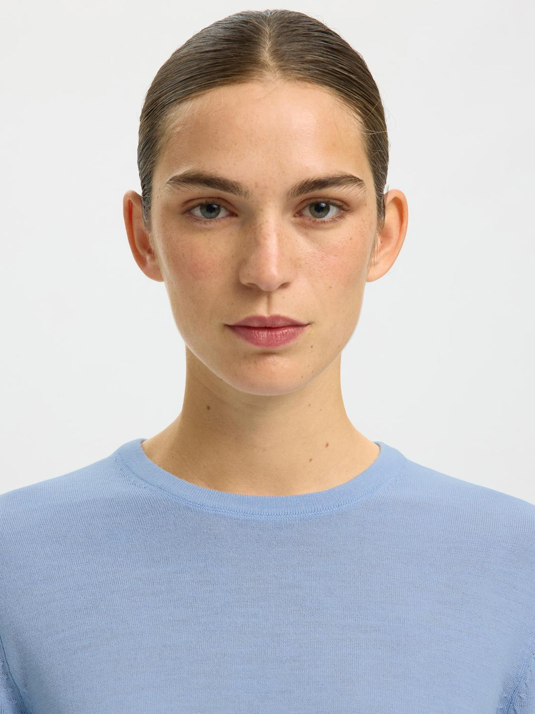 Slwthea Ls Knit Merino O-Neck Noos