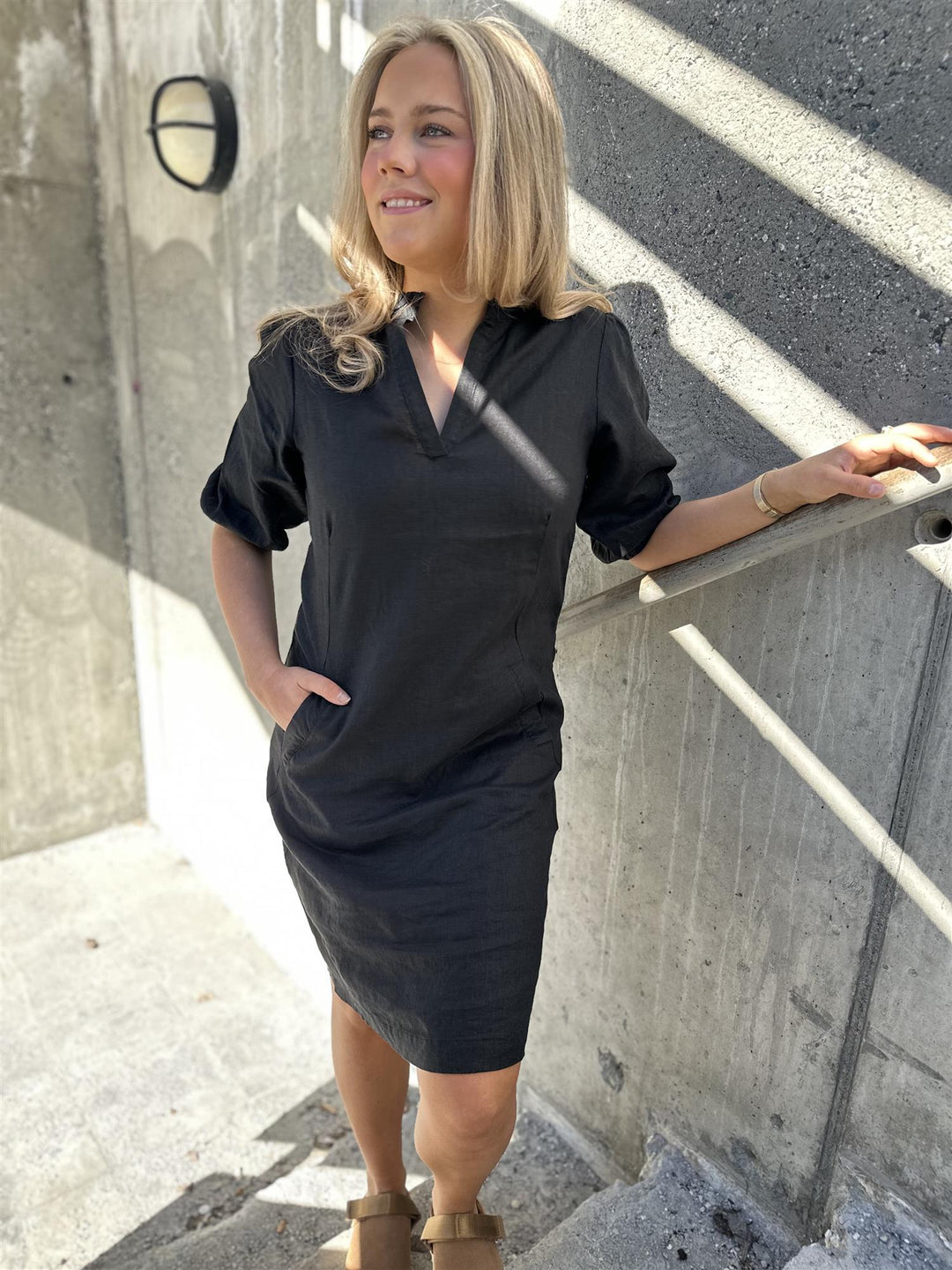 Miranda linen dress