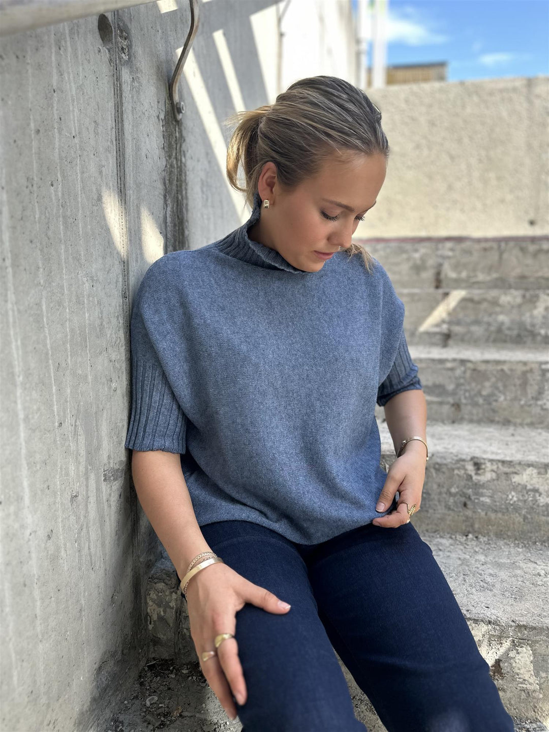 Turtleneck Sweat