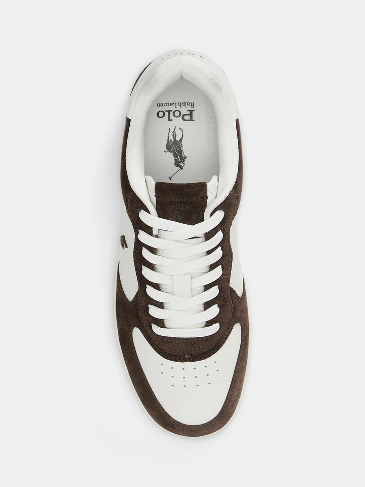 Master Court Leather-Suede Sneaker