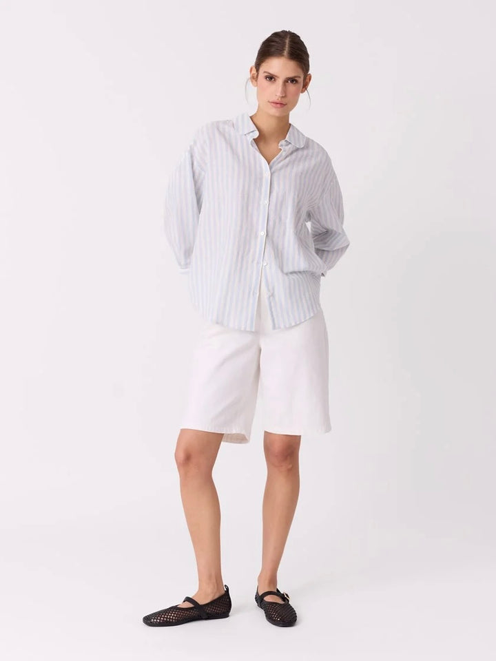 Brith Stripet Bluse