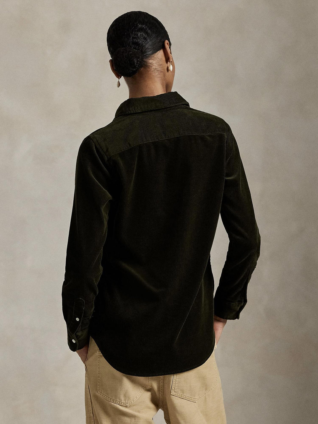 Slim Corduroy Shirt