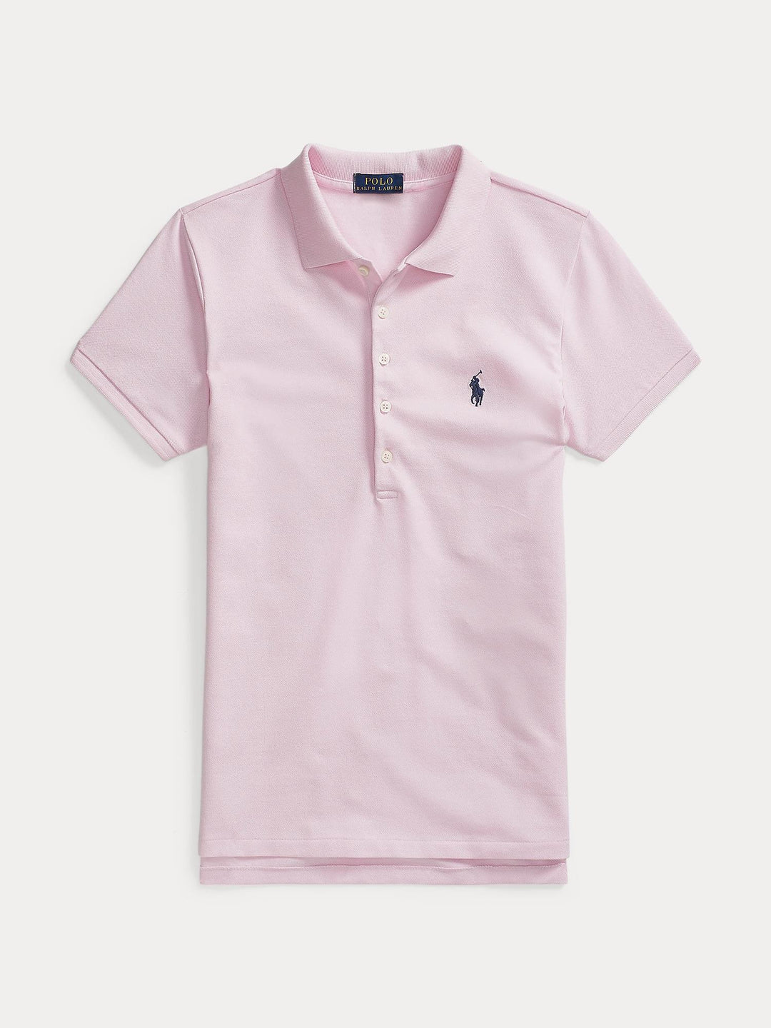 Slim fit stretch polo shirt