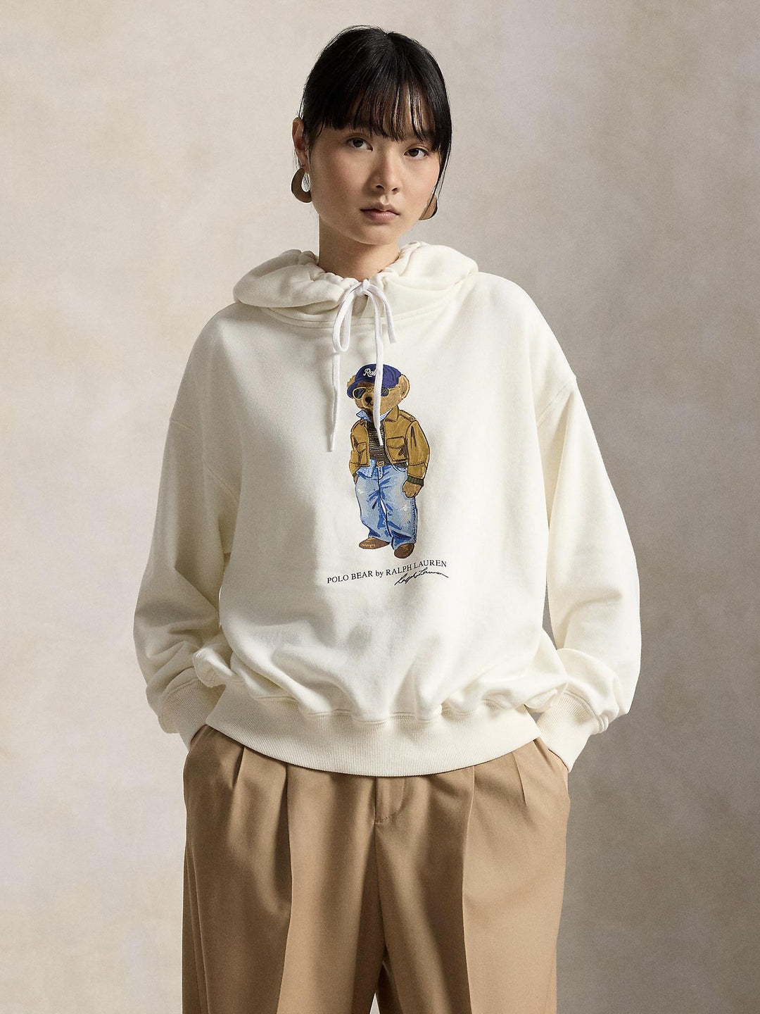 Polo Bear Fleece Hoodie