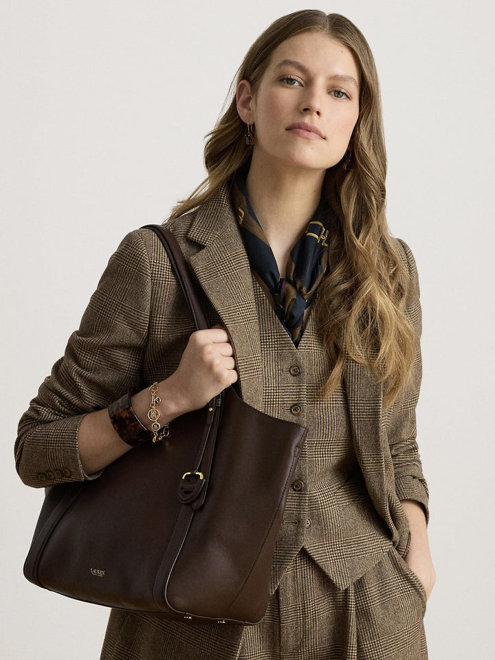 Nappa Leather Large Tasha Tote Bag