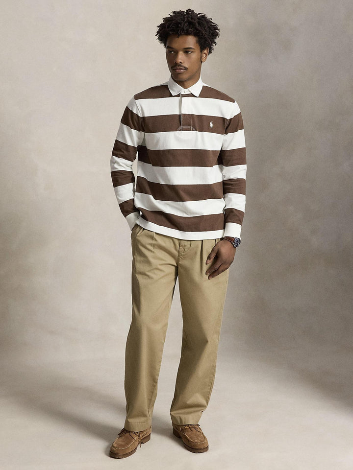 The iconic rugby shirt