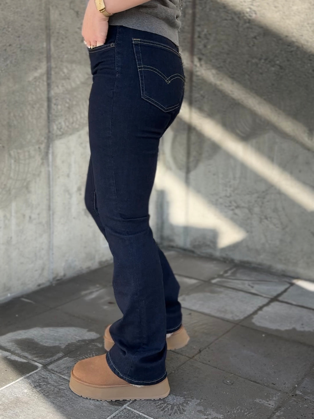 725 High rise bootcut