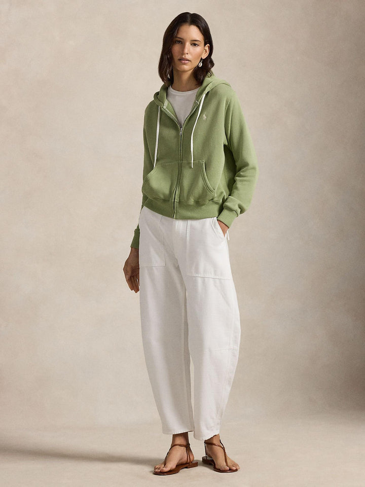 Fleece full-zip hoodie