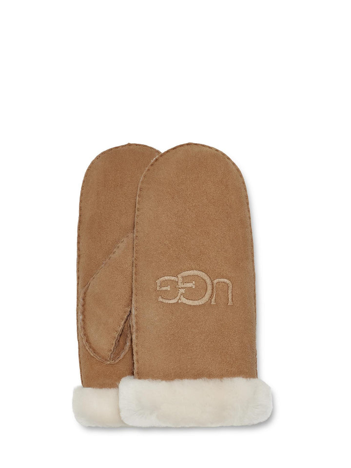 W Shearling mitten