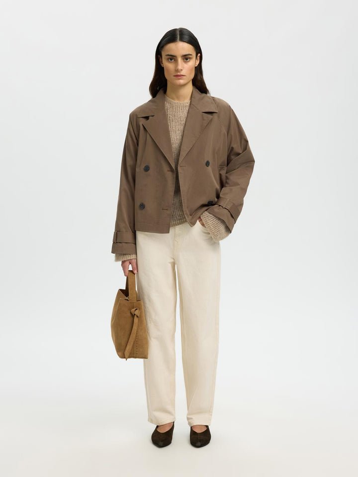 Slfnew Cilo Short Trenchcoat