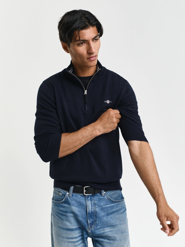 Classic Cotton Half Zip