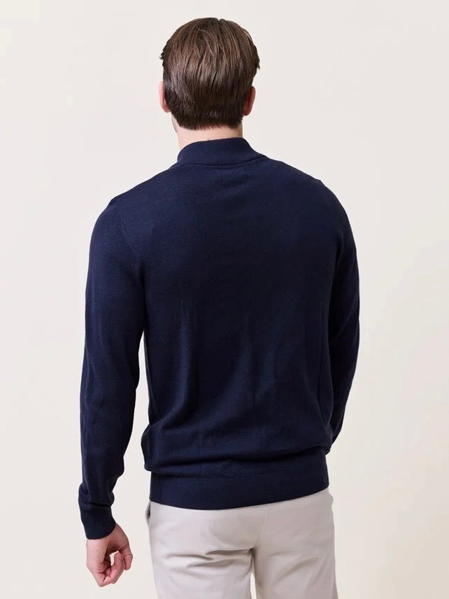 Alonzo merino zip genser