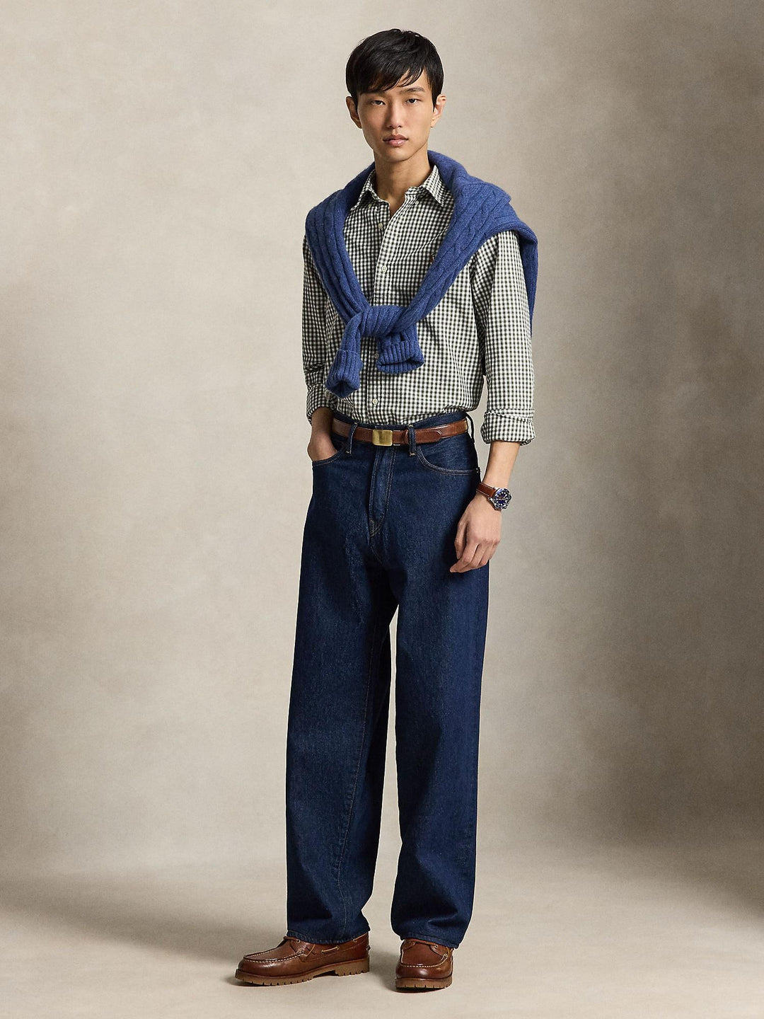 Custom fit Oxford shirt