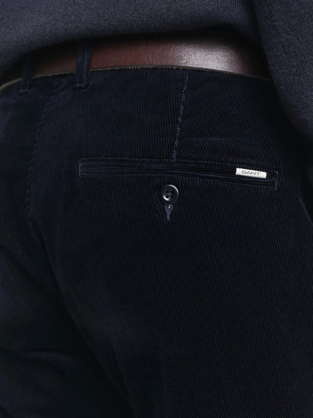 Slim cord chinos