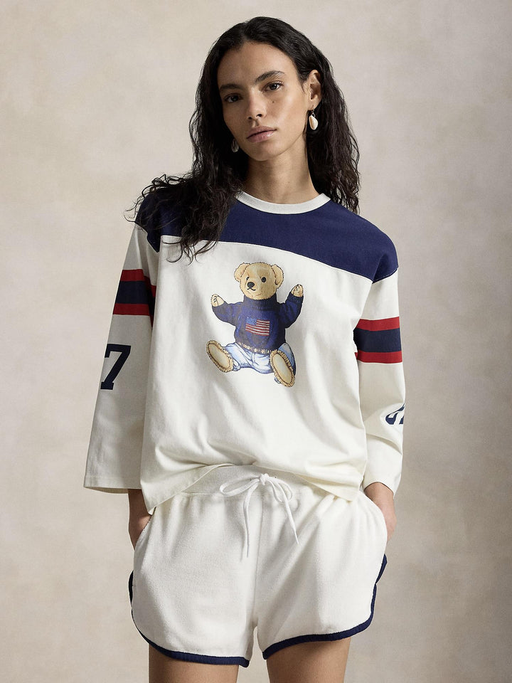 Polo Bear Cotton Jersey Tee