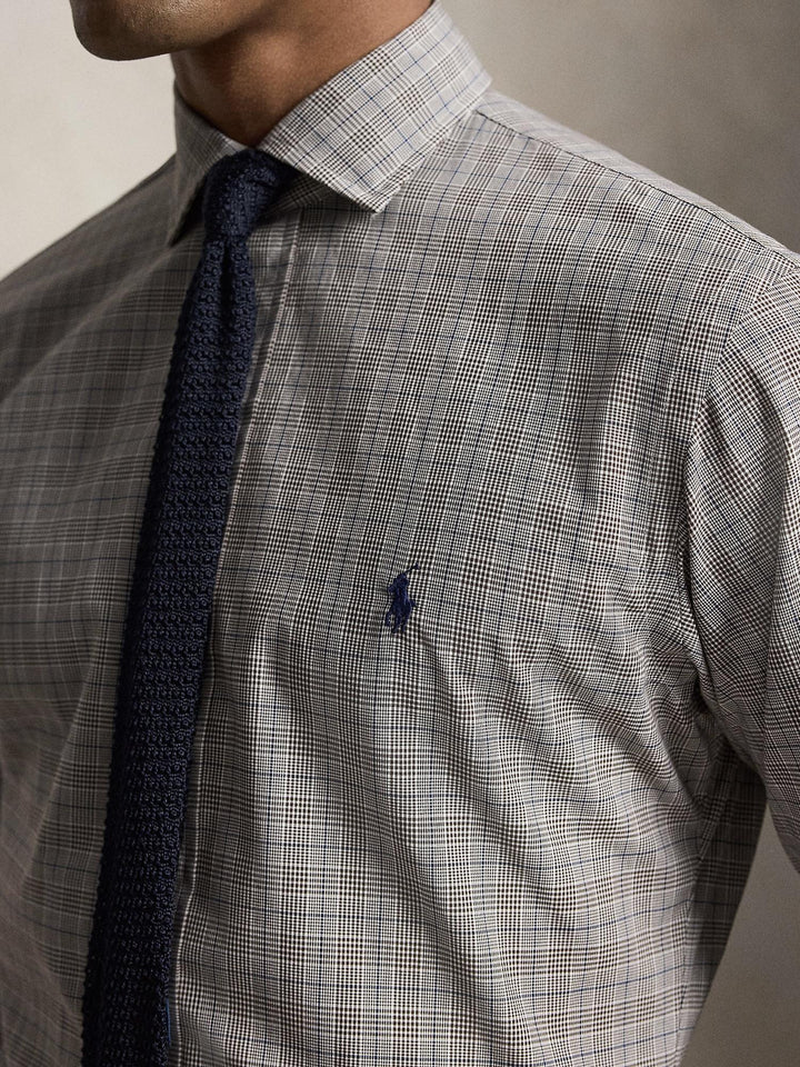Custom fit poplin shirt