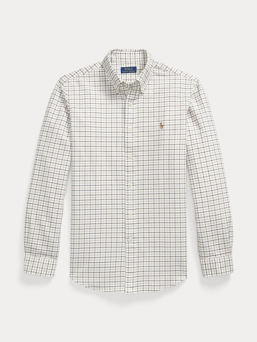 Custom fit tattersall oxford shirt