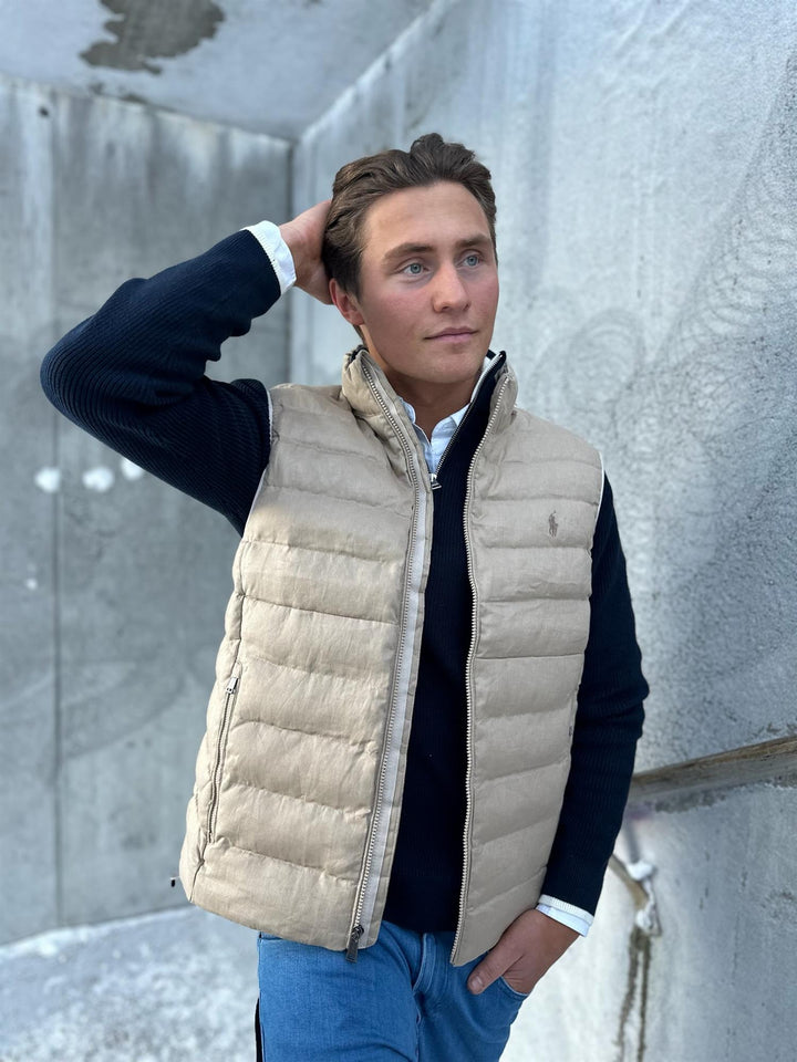 Colden linen vest