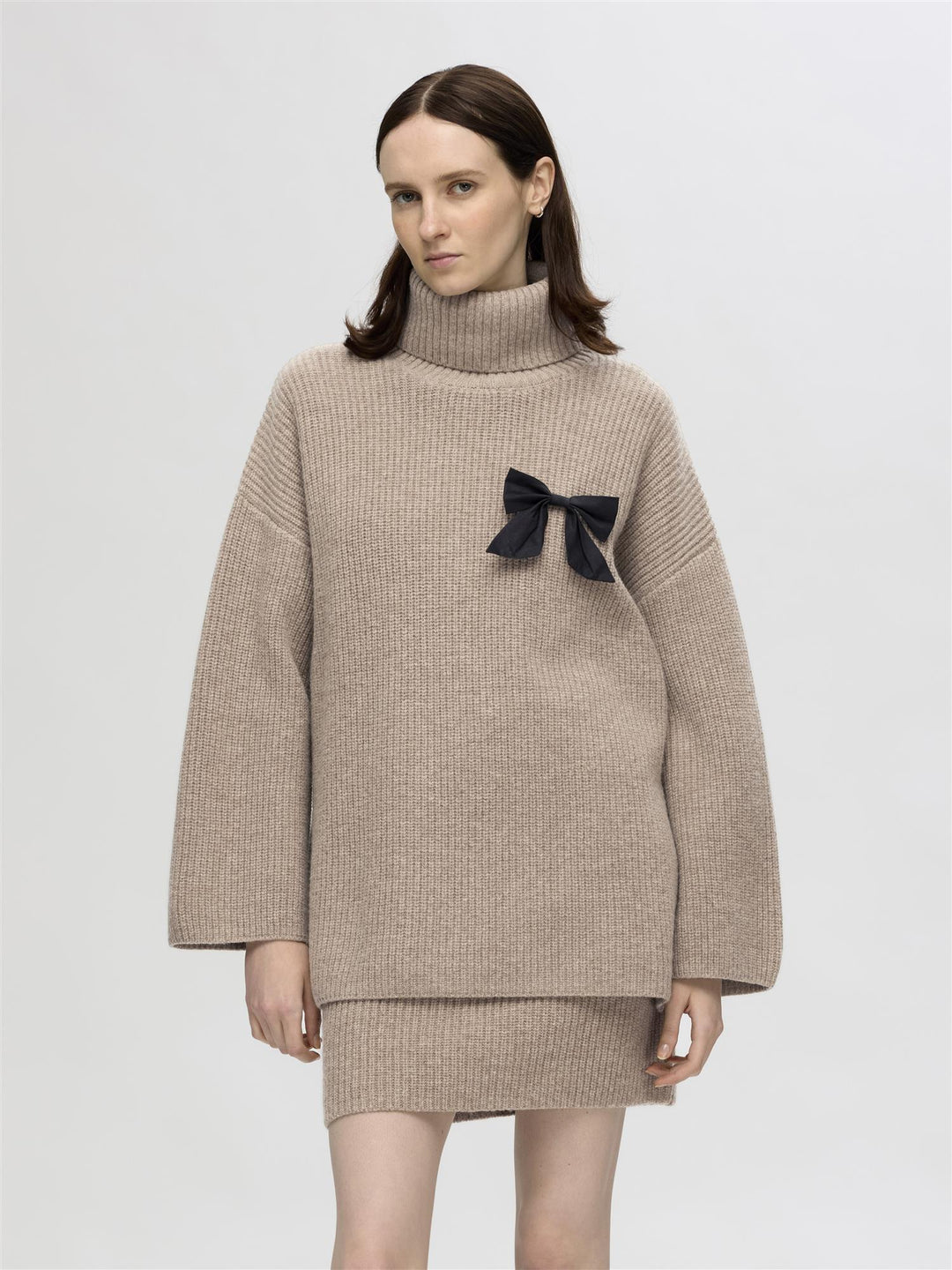 SLFMARY KNIT ROLL NECK