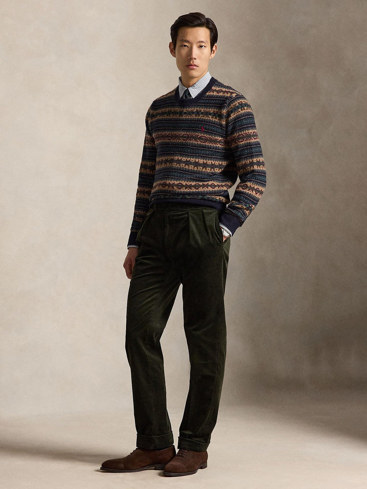 Fair Isle Wool Sweater