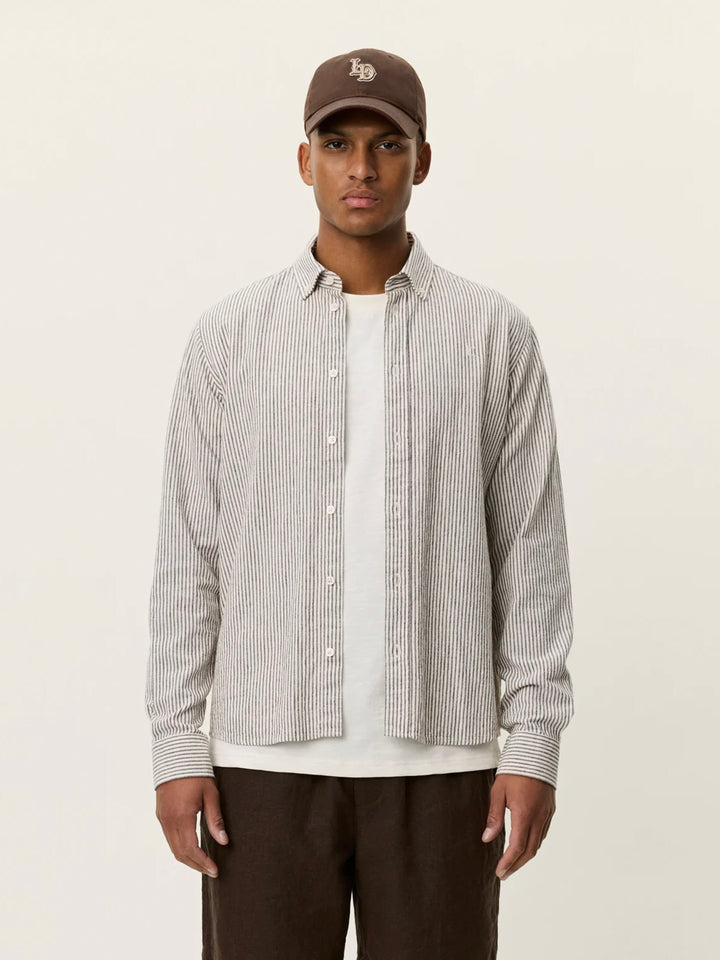Konrad Stripe Cotton Linen