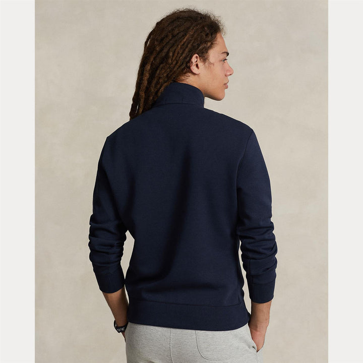 Double knit quarter zip