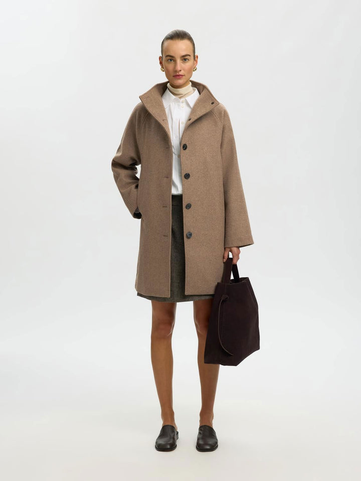 Slwzia-Vinni Wool Blend Coat