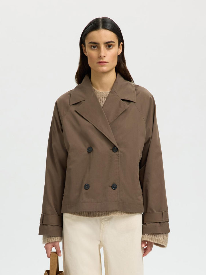 Slfnew Cilo Short Trenchcoat