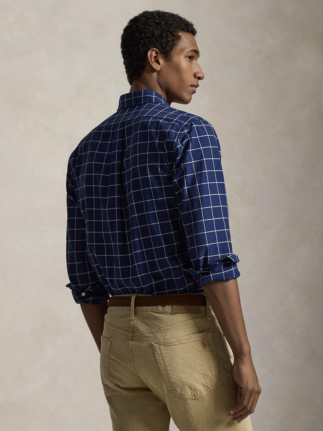 Custom Fit Window Pane Oxford Shirt