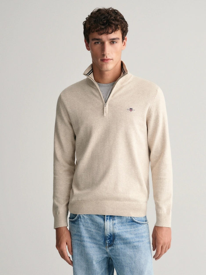 Classic Cotton Half Zip