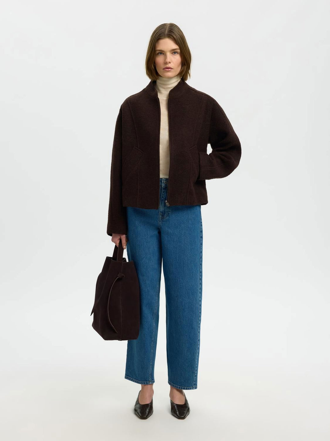 Slwjacqueline Wool Blend Jacket